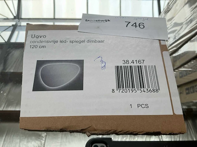Uovo led spiegel 120cm - afbeelding 2 van  3