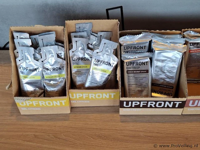 Upfront eiwitrepen, diverse smaken - afbeelding 2 van  6