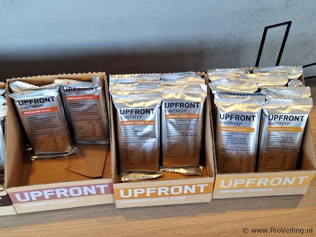 Upfront eiwitrepen, diverse smaken - afbeelding 3 van  6