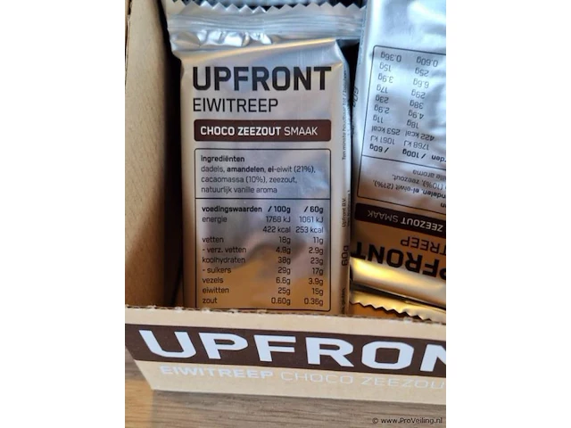 Upfront eiwitrepen, diverse smaken - afbeelding 5 van  6