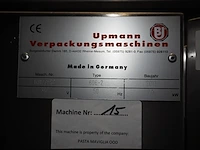 Upmann verpackungsmaschinen - afbeelding 9 van  18