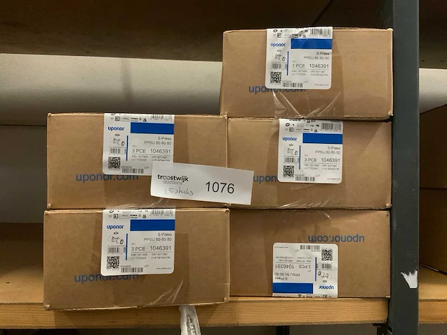 Uponor 1046391 s-press koppeling (15x) - afbeelding 1 van  4