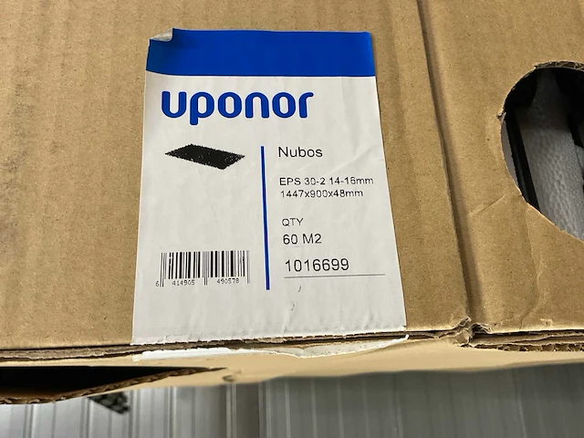 Uponor nubos noppenplaat eps des 30-2 14-16 mm, (42x) - afbeelding 4 van  7