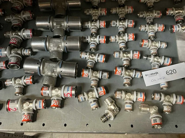Uponor partij installatiemateriaal (100x) - afbeelding 6 van  10