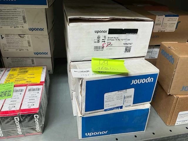 Uponor partij installatiemateriaal (129x) - afbeelding 5 van  9
