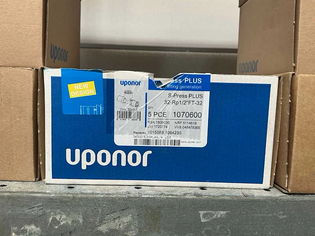 Uponor perskoppelingen/fittingen (300x) - afbeelding 3 van  7
