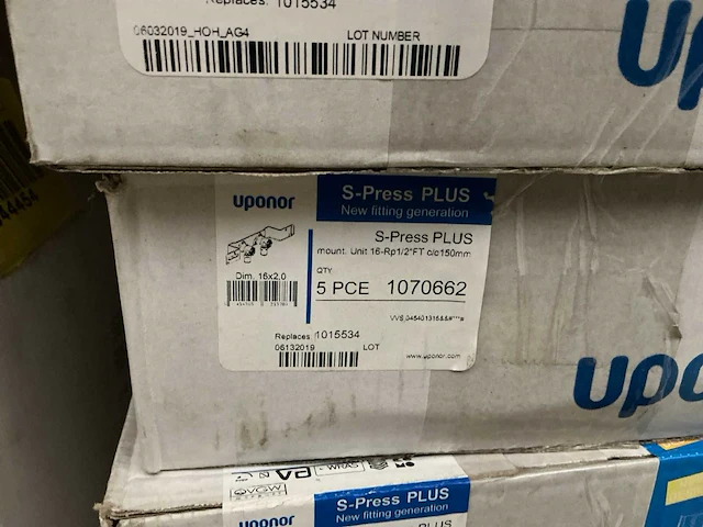 Uponor s-press plus installatiekraan (20x) - afbeelding 3 van  3