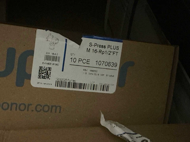 Uponor s-press plus muurplaat (40x) - afbeelding 3 van  3