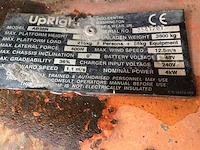 "upright" - ab38n - knik telescoophoogwerker - 2007 - afbeelding 9 van  33