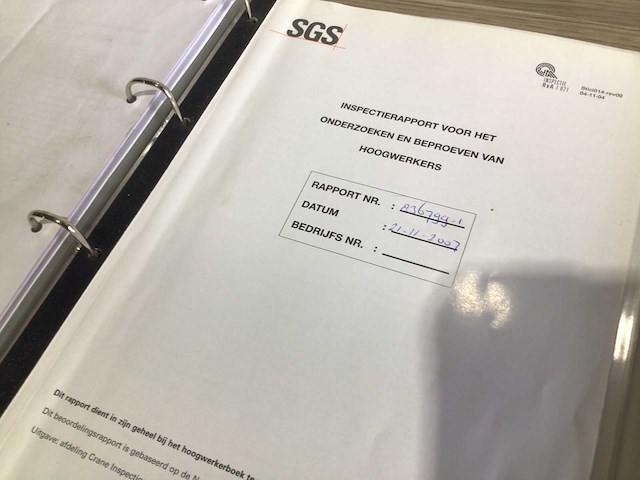 "upright" - ab38n - knik telescoophoogwerker - 2007 - afbeelding 11 van  36
