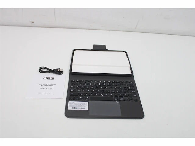 Urban armor gear bluetooth toetsenbord voor de ipad 11 (2025) 11 inch / ipad 10 10,9 inch qwerty zwart - afbeelding 5 van  5