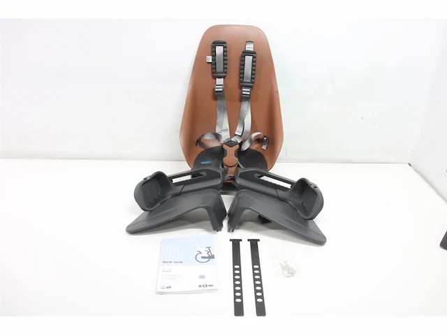 Urban iki achterzitje bio haniwa brown / bincho zwart - afbeelding 2 van  3