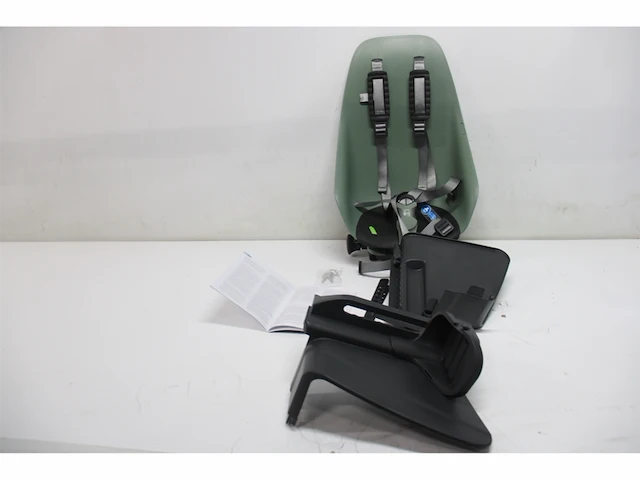 Urban iki achterzitje easyfix icho green/ bincho zwart - afbeelding 2 van  3