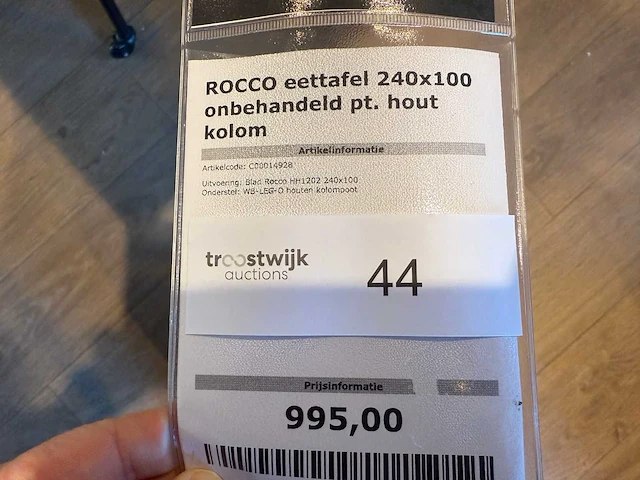 Urban sofa rocco eetkamertafel 240cm - afbeelding 5 van  5