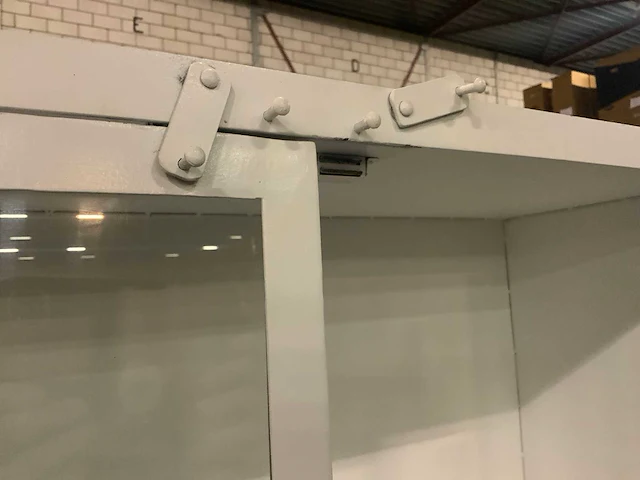 Urban vitrinekast staal wit - afbeelding 7 van  11