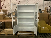 Urban vitrinekast staal wit - afbeelding 8 van  11