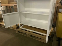 Urban vitrinekast staal wit - afbeelding 11 van  11