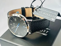 Uri minkoff herenhorloge - inclusief doos - nieuw - afbeelding 6 van  11
