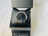 Uri minkoff herenhorloge - inclusief doos - nieuw - afbeelding 10 van  11