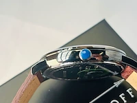 Uri minkoff herenhorloge - inclusief doos - nieuw - afbeelding 6 van  9