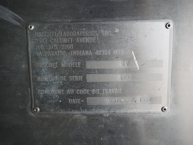 Urschel laboratories, inc. - afbeelding 5 van  13