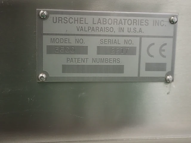 Urschel laboratories inc. - afbeelding 2 van  12