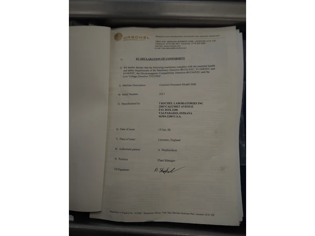 Urschel laboratories inc. - afbeelding 4 van  12