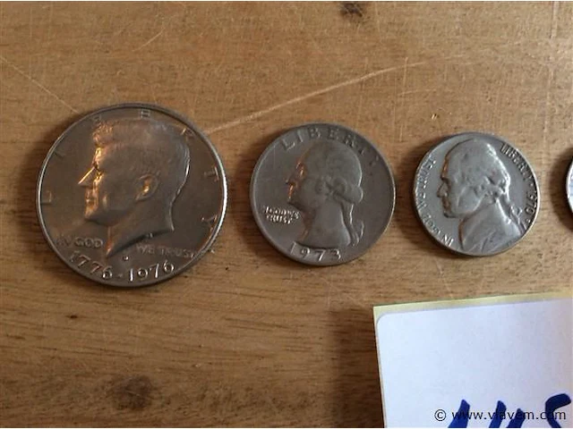 Us munten 5stuks - afbeelding 2 van  4