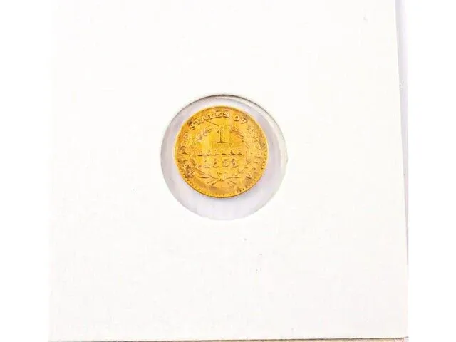 Usa 1 dollar 1853 - afbeelding 2 van  2
