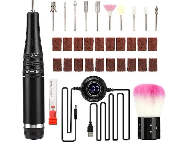 Usb powered nail drill machine - afbeelding 2 van  3