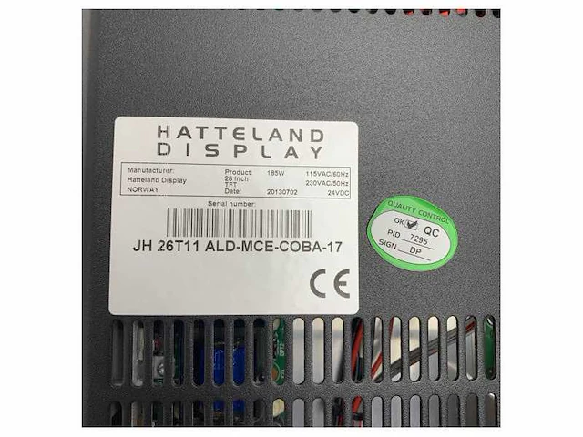 Used hemsel alphatron jh 26t11 26 inch multifunctional marine display - afbeelding 3 van  9