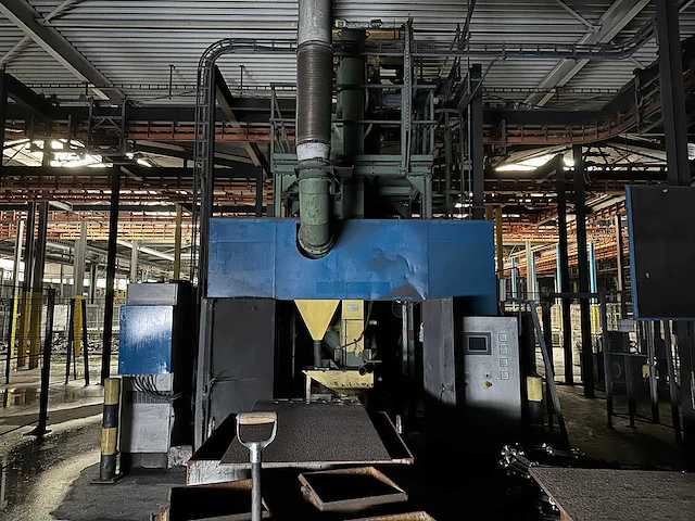 Usf schlick wheelabrator - 2009 - roto-jet - straalcabine/ verticale straalmachine - afbeelding 8 van  15
