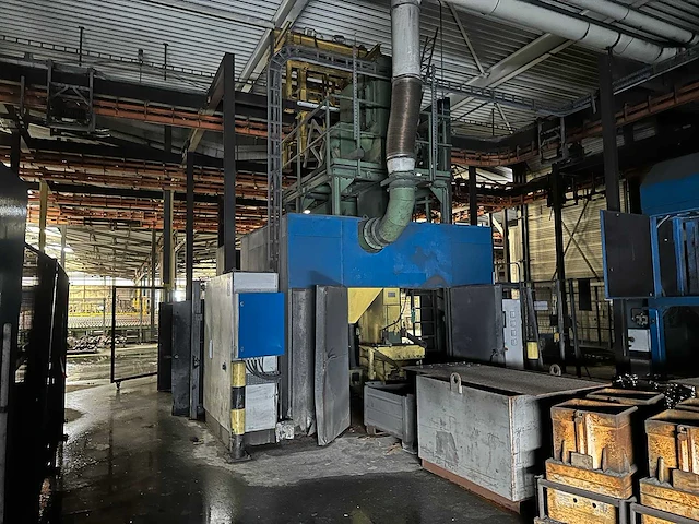Usf schlick wheelabrator - 2009 - roto-jet - straalcabine/ verticale straalmachine - afbeelding 9 van  15