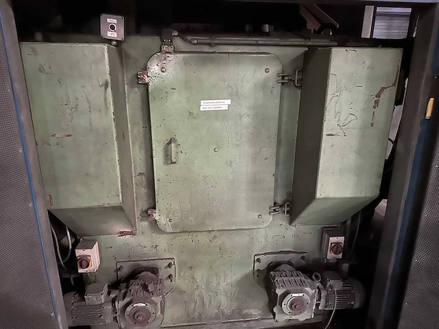 Usf schlick wheelabrator - 2009 - roto-jet - straalcabine/ verticale straalmachine - afbeelding 12 van  15