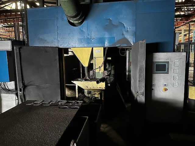 Usf schlick wheelabrator - 2009 - roto-jet - straalcabine/ verticale straalmachine - afbeelding 14 van  15