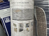 Uv-gevelbescherm-membraan rol 1,5x50m dupont tyvek 2524b uv facade - afbeelding 2 van  5