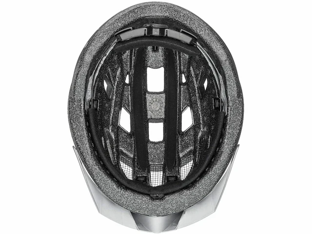 Uvex air wing cc fietshelm black/silver mat - unisex - maat 56-60 - afbeelding 2 van  3