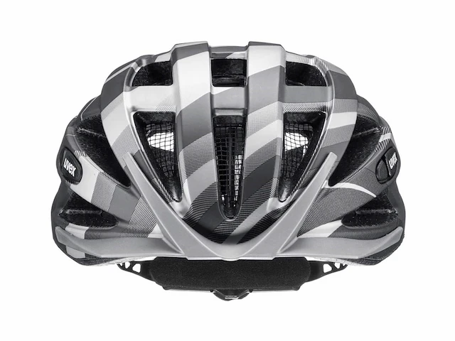 Uvex air wing cc fietshelm black/silver mat - unisex - maat 56-60 - afbeelding 3 van  3