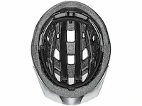 Uvex air wing cc fietshelm zwart/zilver mat unisex maat 56-60 - afbeelding 2 van  4