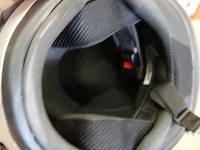 Uvex motorhelm met paar motor handschoenen - afbeelding 3 van  5
