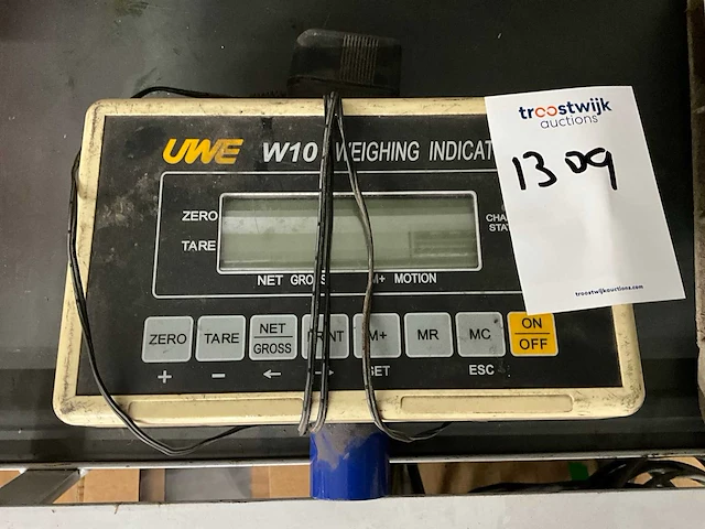 Uwe w10 weegschaal display - afbeelding 2 van  2