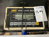 Uwe w10 weegschaal display - afbeelding 2 van  2