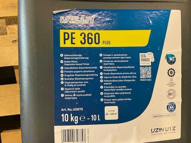 Uzin pé 360 voorstrijkmiddel - afbeelding 2 van  3