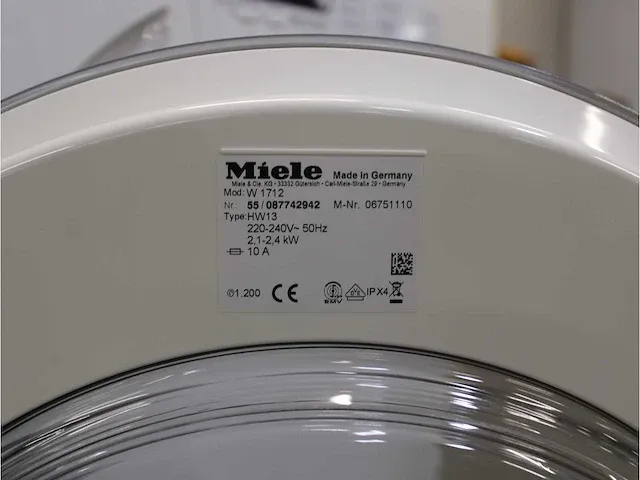 V 1814 softcare system wasmachine & miele t 7744 c softcare system droger - afbeelding 5 van  8