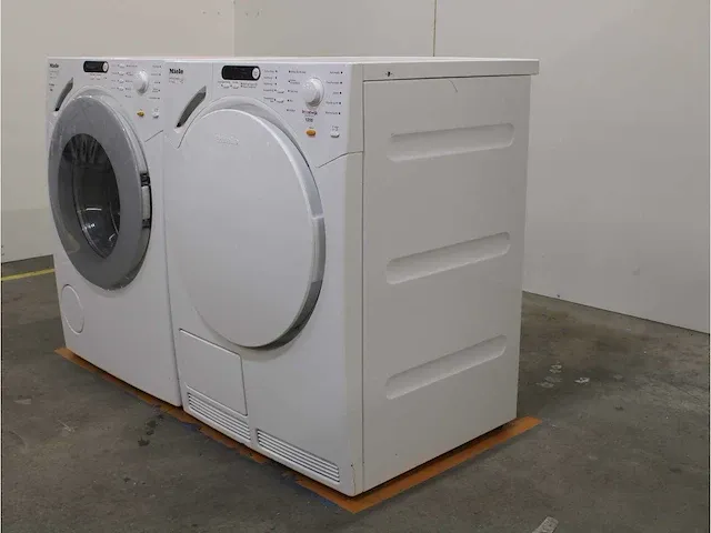 V 1814 softcare system wasmachine & miele t 7744 c softcare system droger - afbeelding 7 van  8