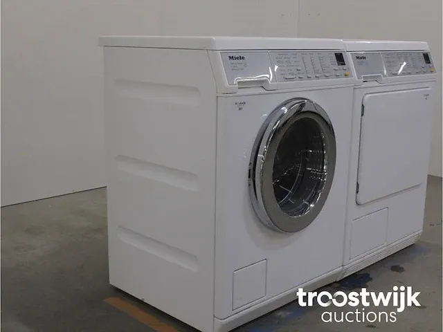 V 5645 softcare system wasmachine & miele t 8463 c softcare system droger - afbeelding 4 van  8