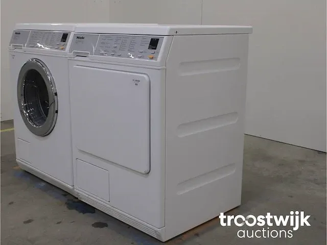 V 5645 softcare system wasmachine & miele t 8463 c softcare system droger - afbeelding 7 van  8