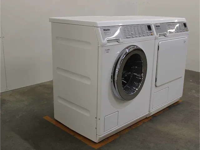 V 5845 softcare system wasmachine & miele t 8463 c softcare system droger - afbeelding 4 van  8