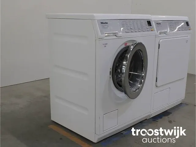 V 5845 softcare system wasmachine & miele t 8463 c softcare system droger - afbeelding 4 van  8