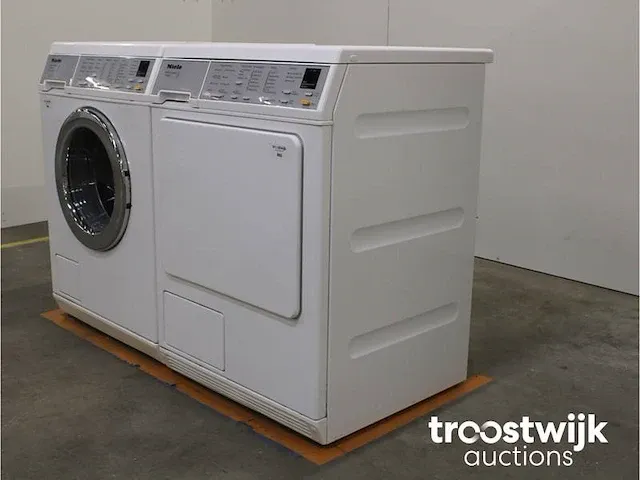 V 5845 softcare system wasmachine & miele t 8463 c softcare system droger - afbeelding 7 van  8